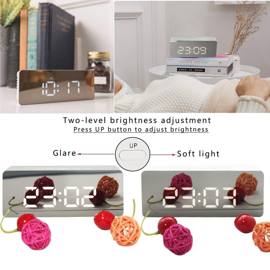 Digital Mirror Clock
