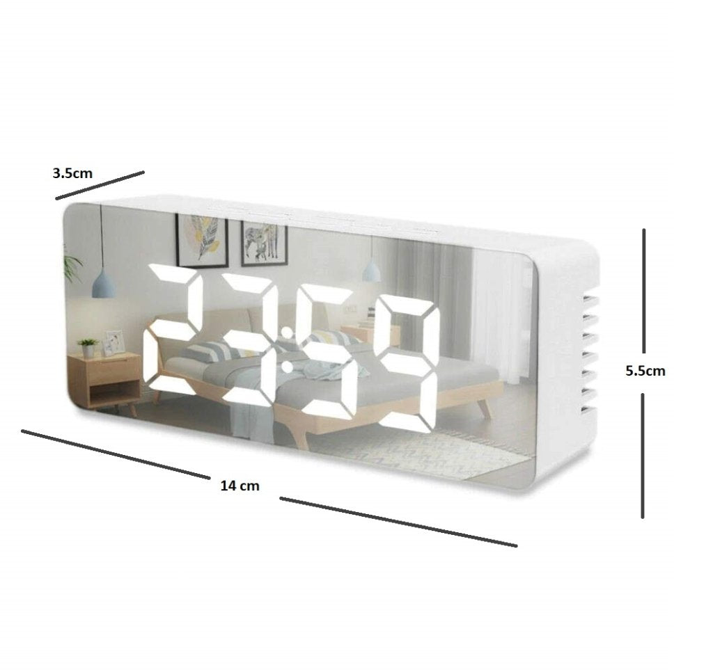 Digital Mirror Clock