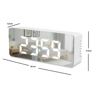 Digital Mirror Clock